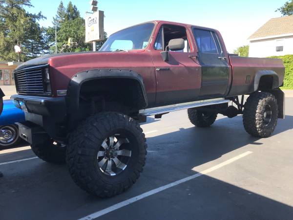 Chevy 3500 Monster Truck for Sale - (CA)